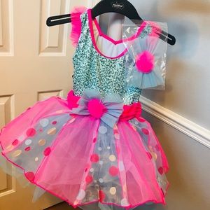 Girl Tutu. Dance outfit